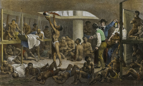 slave ship hold 1830